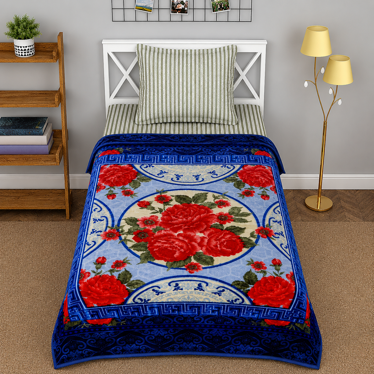 Single Bed 2-Ply Blanket 005